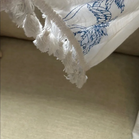 Tommy Bahama Blue Island Palm Tree Cover-Up – Size Large – Tropical Resort Style - Picture 3 of 9